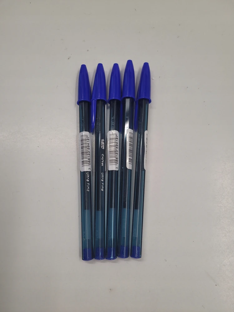 Stilografai - Bic - Cristal - Dėžutė su 20 vnt. - Mėlyna spalva - Vidutinė tipas