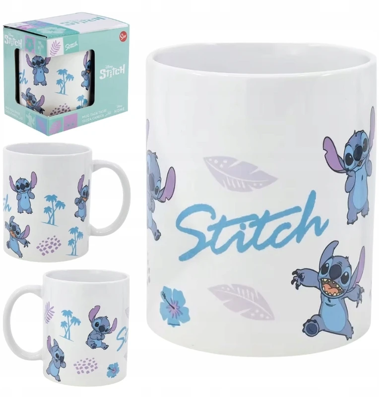 STITCH ALIEN KERAMINIS PUODULIS VAIKAMS DISNEY SAFTA VAIKŲ PUODULIS