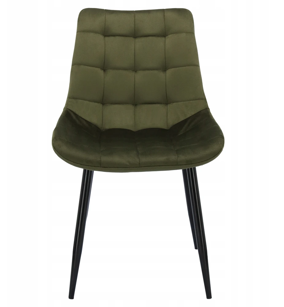 Stiv-Meble KHAKI MODERN MINŠTA VELIURINĖ KĖDĖ VIRTUVĖS SVETAINĖS VALGOMUI