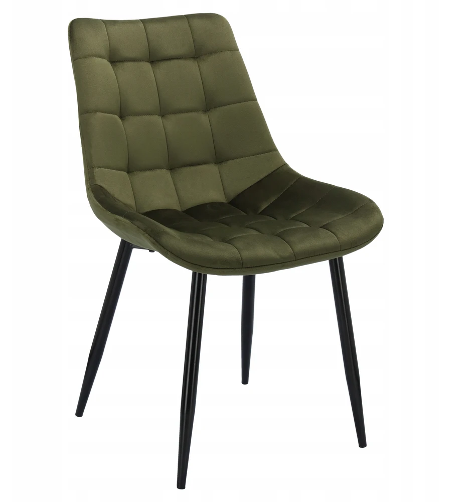 Stiv-Meble KHAKI MODERN MINŠTA VELIURINĖ KĖDĖ VIRTUVĖS SVETAINĖS VALGOMUI