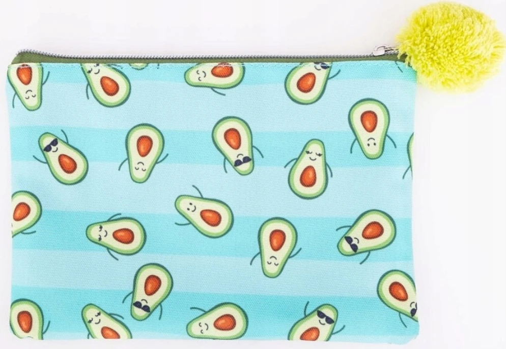 STNUX COSMETIC BAG AVOCADO avokado ŽALIAS KELIONIŲ KREPŠELIS KOSMETIKAI