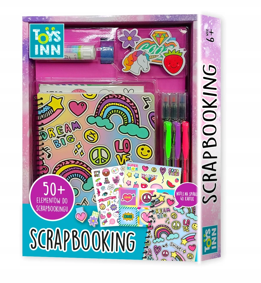 Stnux CREATIVE SCRAPBOOKING KIT sukurkite unikalų dienoraštį