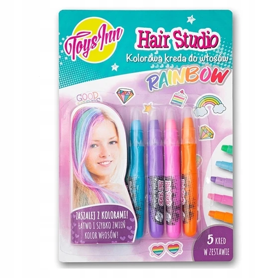 Stnux Dažytų plaukų kreida 5 metalic Ha
