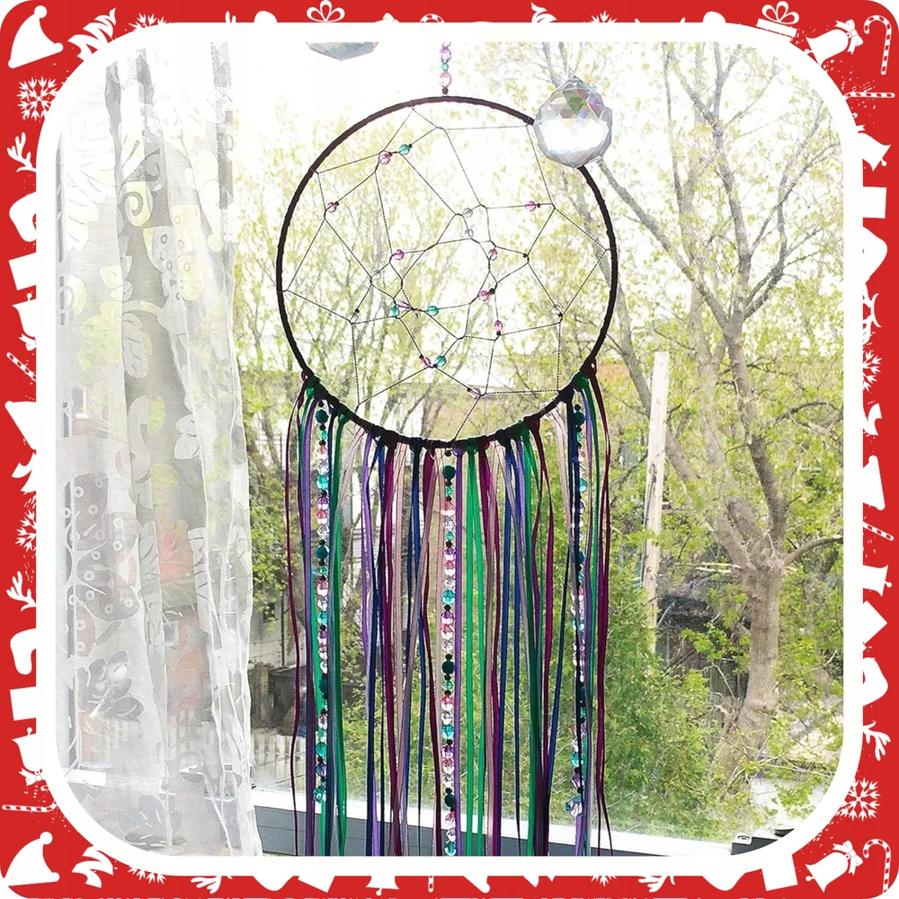 Stnux MACRAME DREAMCATCHER BUTTERFLY KŪRYBINIS RINKINYS DIY DREAMCATCHER DOVANA