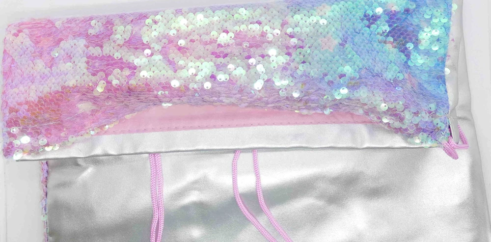 Stnux rankinė įvairiaspalvė rankinė Frozen Snowy Sequin Shimmer