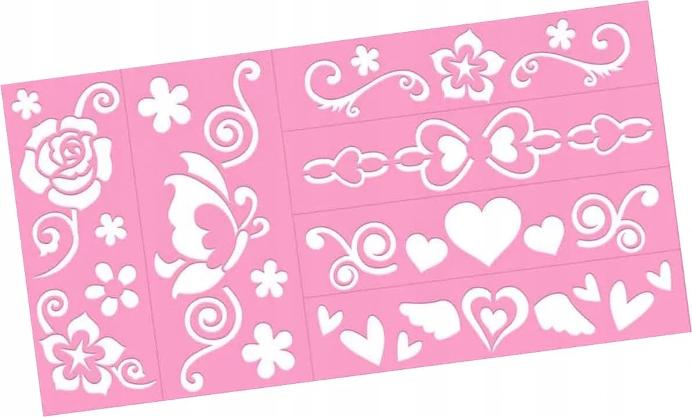 Stnux Tatuiruočių žymeklių rinkinys GLITTER TATTOOS