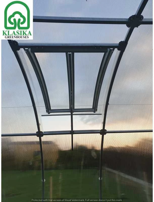 Stoglangis/orlaidė šiltnamiui KLASIKA TUBE (be automatikos) 100 x 60 cm