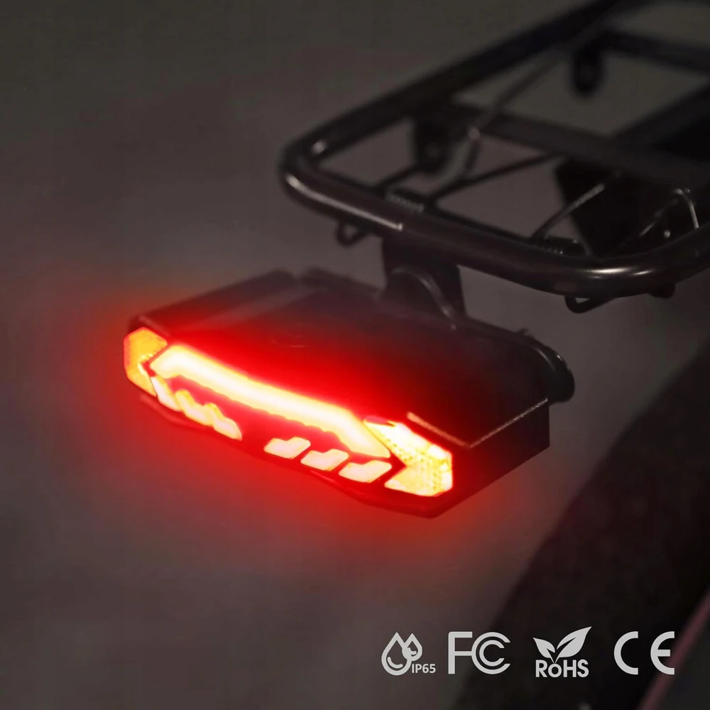 Stop Smart Bicycle Light – stabdymas + posūkio signalas, galinis