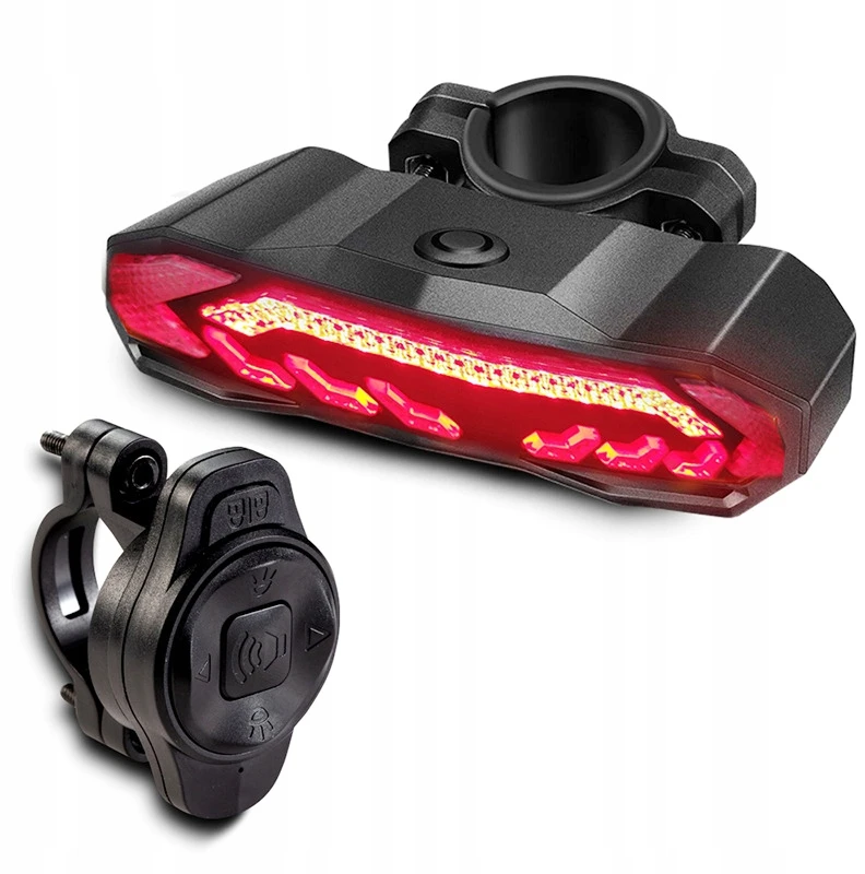 Stop Smart Bicycle Light – stabdymas + posūkio signalas, galinis