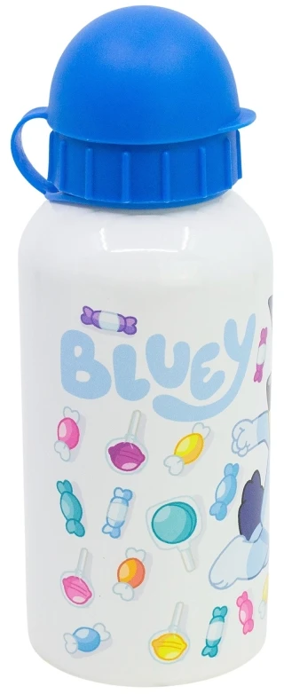 Stor Aluminiowy bidonas su Bluey ir Bingo motyvais, 400ml