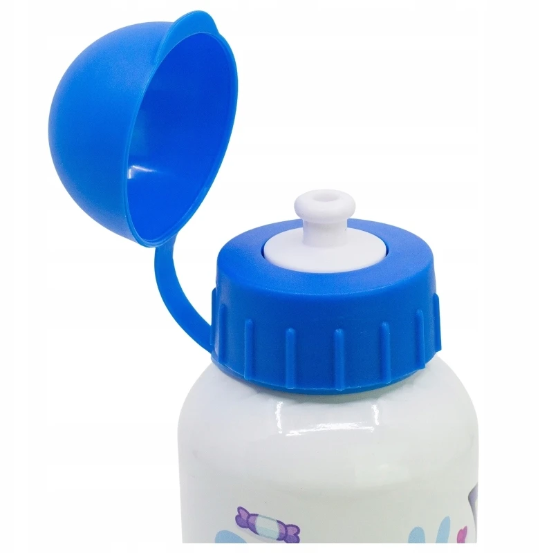 Stor Aluminiowy bidonas su Bluey ir Bingo motyvais, 400ml