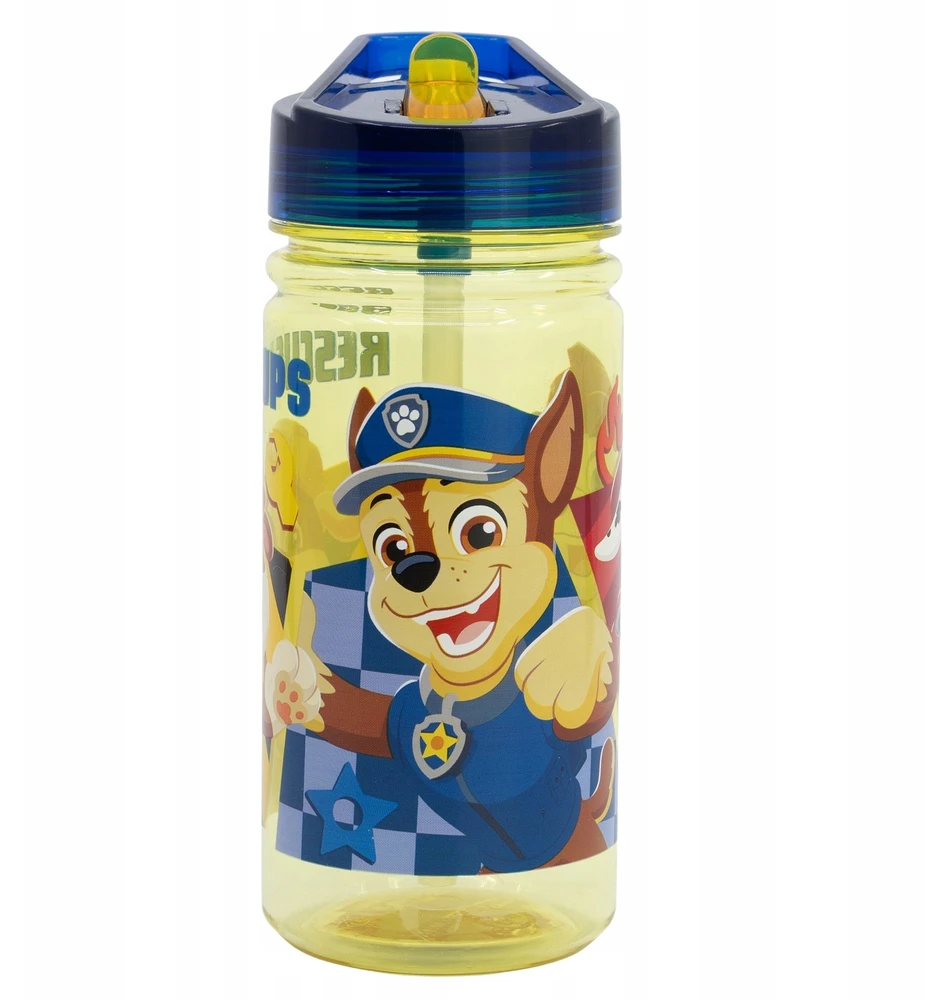 Gertuvė Spin Master Stor Bidon Niekapek PSI PATROL Buteliukas su Rurką do Przedszkola 475ml bez BPA