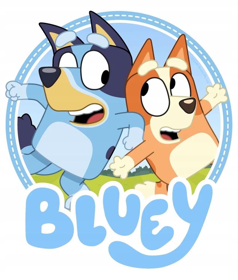 Stor Bluey sporto gertuvė 400 ml su geru sukibimu
