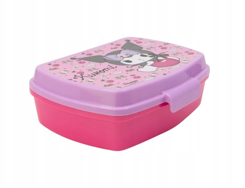 Stor Dėžutė maistui Kuromi Sanrio, rožinė, 750 ml