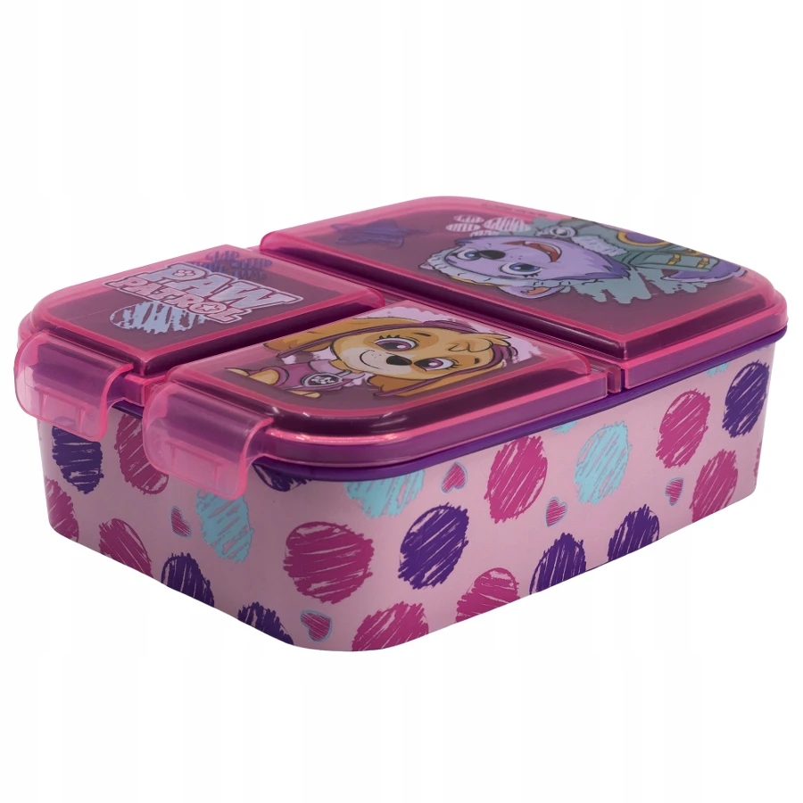 Pietų dėžutė STOR Multi Box Paw Patrol, Rožinės spalvos