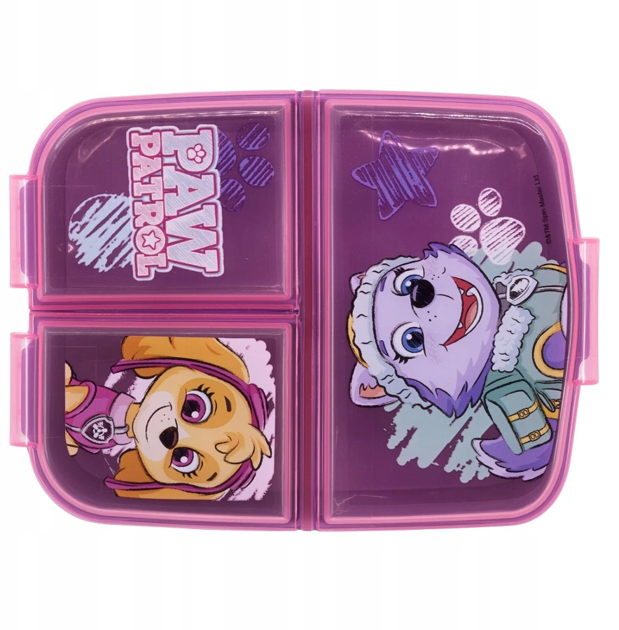 Pietų dėžutė STOR Multi Box Paw Patrol, Rožinės spalvos
