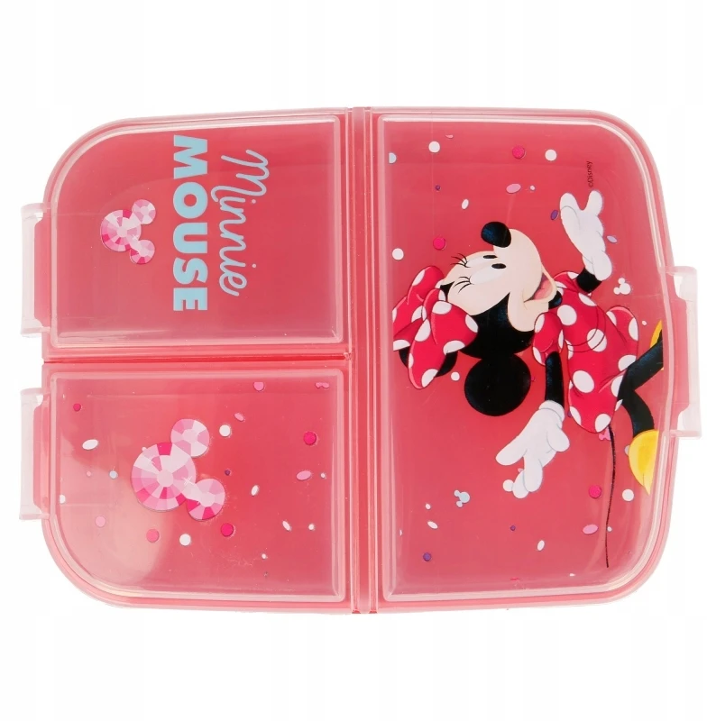Stor Dėžutė maistui su Minnie pelyte, 3 skyrių