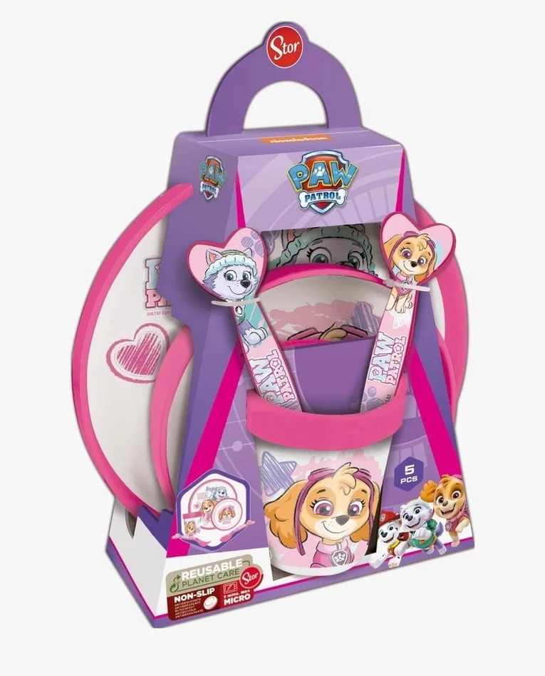Stor Didelis – neslystantis pietų rinkinys – „Paw Patrol“ (088808705-74681)