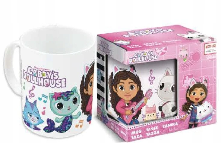 Stor Disney Gabby's Dollhouse porcelianinis puodelis 235 ml dovanų dėžutėje