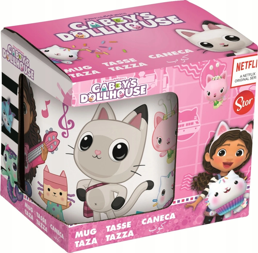 Stor Disney Gabby's Dollhouse porcelianinis puodelis 235 ml dovanų dėžutėje