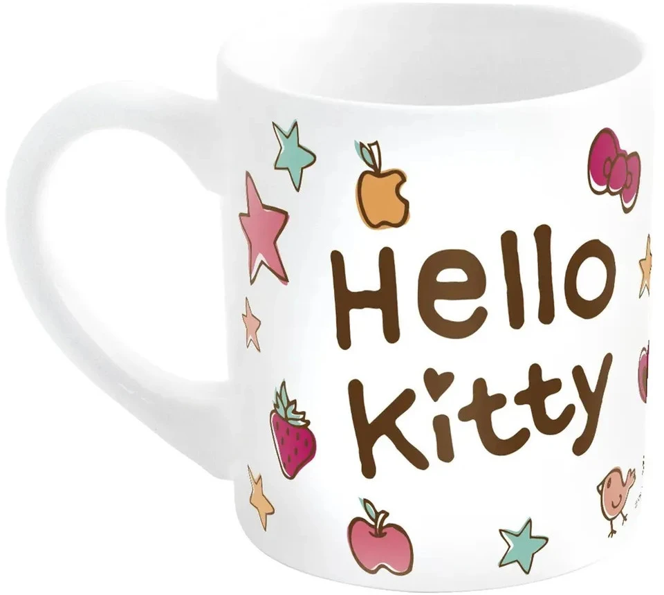 Stor Hello Kitty porceliano puodelis 325 ml dovanų dėžutėje