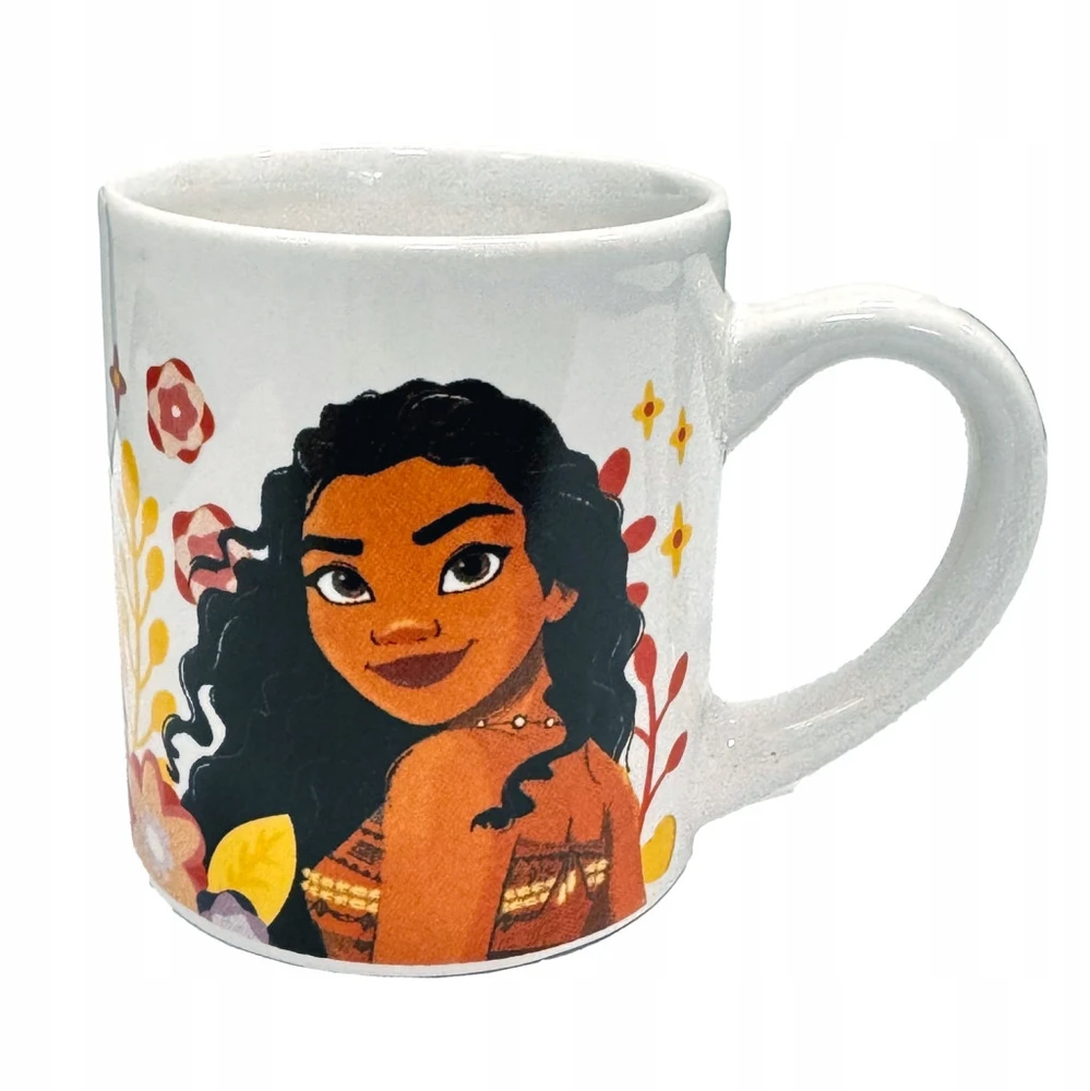 Stor „Disney Princess Heart Pattern“ porcelianinis puodelis, 235 ml (8 uncijos), dovanų dėžutėje