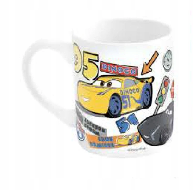 Stor Disney Cars porceliano puodelis 235 ml dovanų dėžutėje