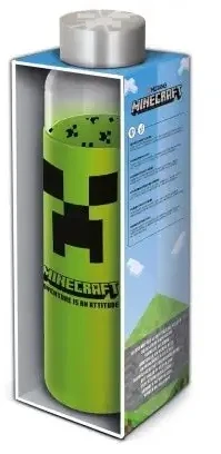 Stor Epee Merch stiklinis butelis su rankove Minecraft 585 ml