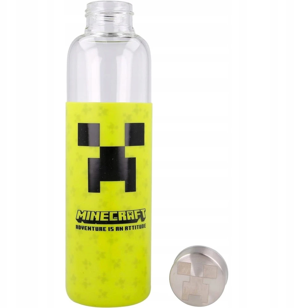 Stor Epee Merch stiklinis butelis su rankove Minecraft 585 ml