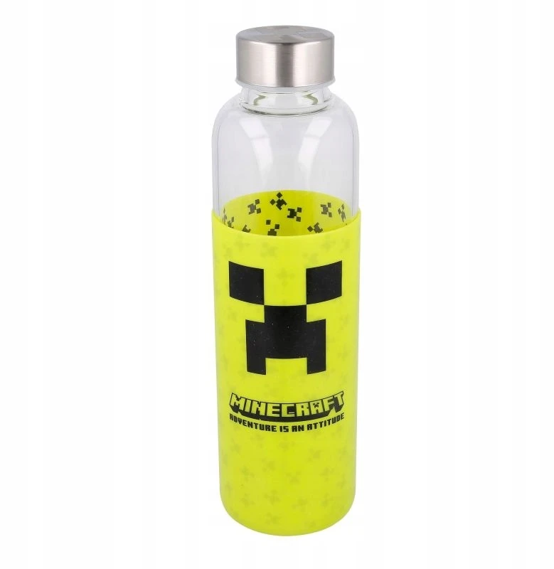 Stor Epee Merch stiklinis butelis su rankove Minecraft 585 ml