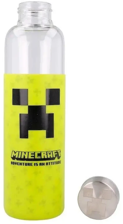 Stor Epee Merch stiklinis butelis su rankove Minecraft 585 ml