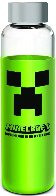 Stor Epee Merch stiklinis butelis su rankove Minecraft 585 ml