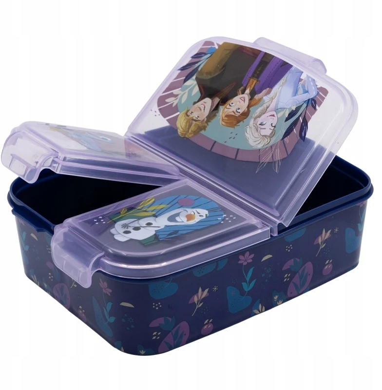 Pietų dėžutė STOR Multi Box Disney Frozen, Violetinės spalvos