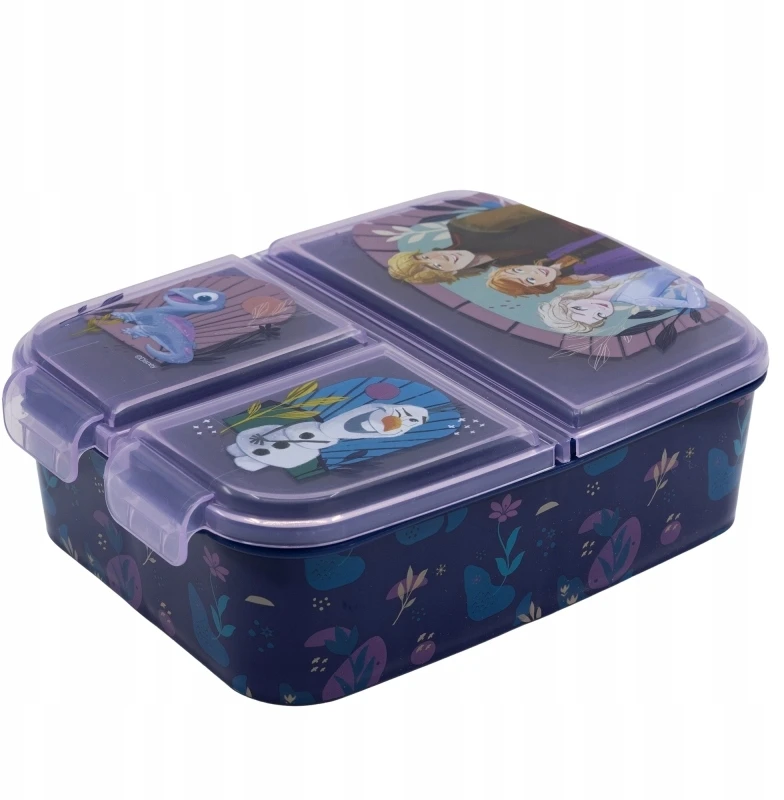 Pietų dėžutė STOR Multi Box Disney Frozen, Violetinės spalvos