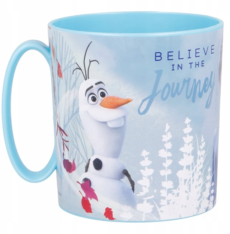 Stor FROZEN mikrobangų krosnelės puodelis su rankena, FROZEN, 350 ml