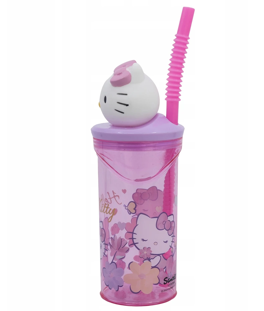 Stor HELLO KITTY Gertuvė su figūrėle, 360 ml