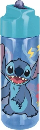 Stor Lilo ir Stitch gertuvė su dozatoriumi ir šiaudeliu