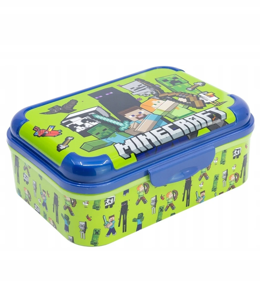 Stor Sandėliukas - MINECRAFT Asker Pietų dėžutė - 17 x 13,5 x 6,2 cm