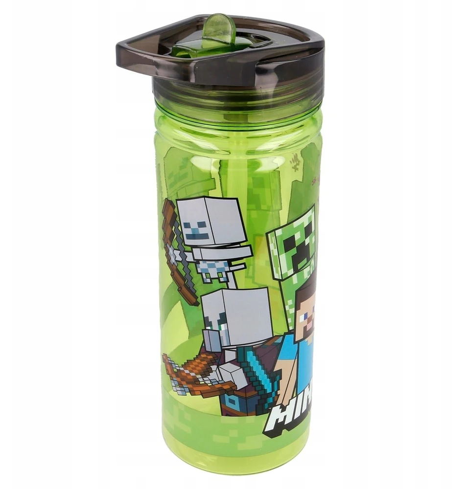 Stor Minecraft Bidonas 580ml - Steve, Alex, Moby