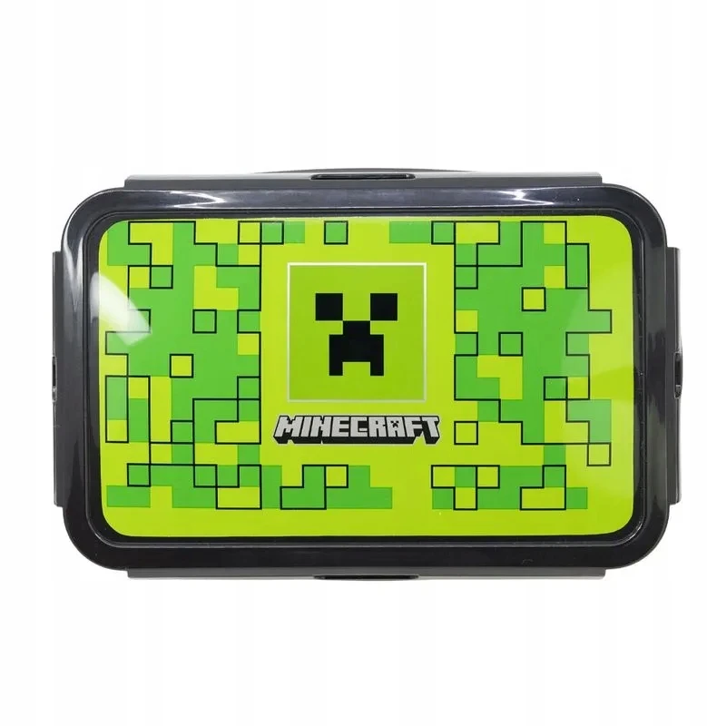 Stor „Minecraft“ stačiakampis maisto indas, 1070 ml