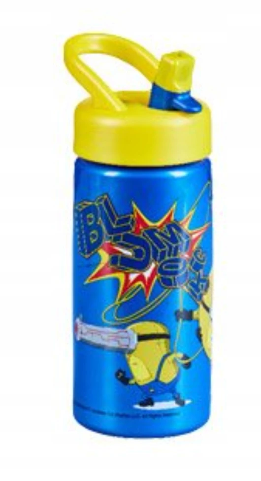 Stor Minionki gertuvė su šiaudeliu 410 ml vaikams