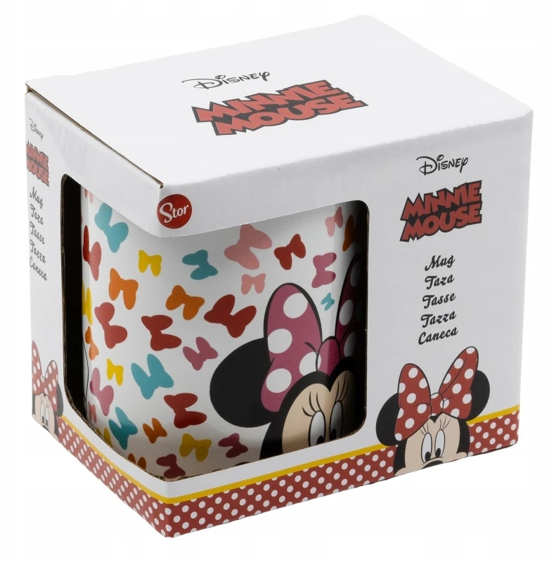 Stor MINNIE MOUSE keraminis puodelis su rankena 325 ml