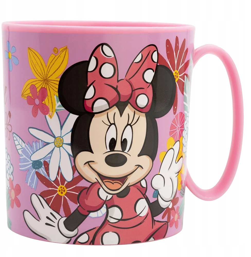 Stor MINNIE MOUSE mikrobangų puodukas su rankena 350ml