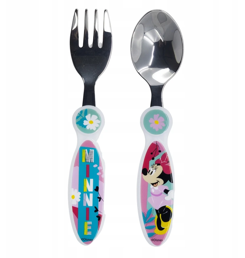 Stor MINNIE Mouse stalo įrankiai vaikams, nerūdijančio plieno