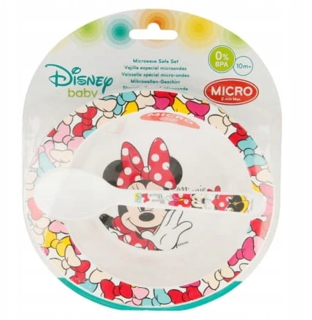 Stor Minnie pelė mickey mikrobangų pusryčių rinkinys