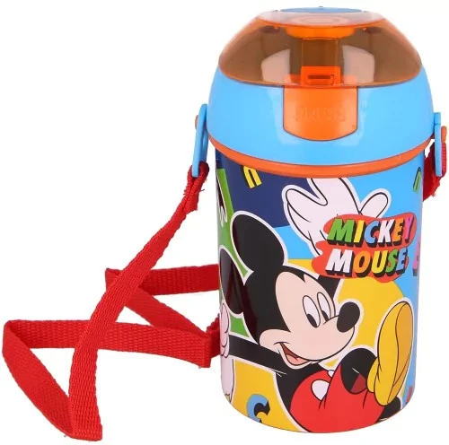 Stor Muzikanto Mikio gertuvė su dirželiu 450ml be Bpa
