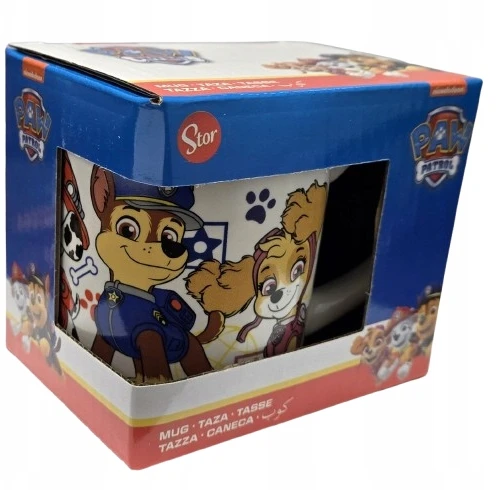 STOR PAW PATROL keraminis puodelis 240 ml + dėžutė 95477