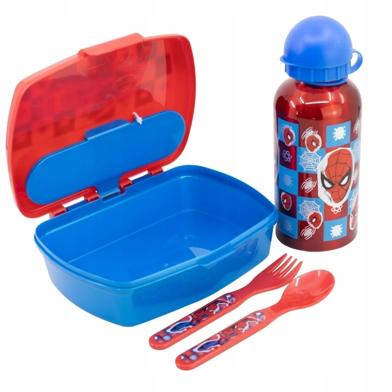 Stor Pikniko rinkinys Spiderman Midnight Flyer, 400 ml, įvairių spalvų