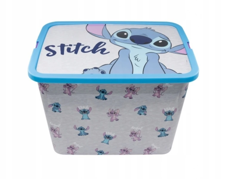 Stor Plastikowe pudełko do przechowywania Lilo & Stitch, 23L, 02436