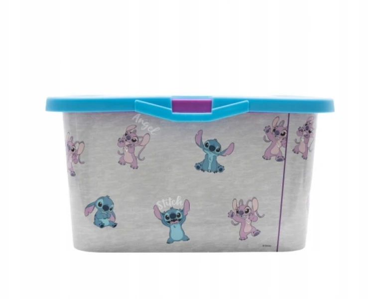 Stor Plastikowe pudełko do przechowywania Lilo & Stitch, 13L, 02435